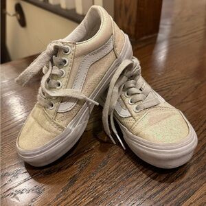 Vans Shimmering Cream Sneakers